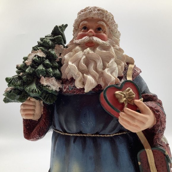 s-l400.jpg Sterling Christmas Santa Resin Figurine